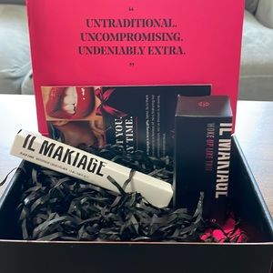 New In Box IL MAKIAGE foundation 060 + Black liquid eyeliner